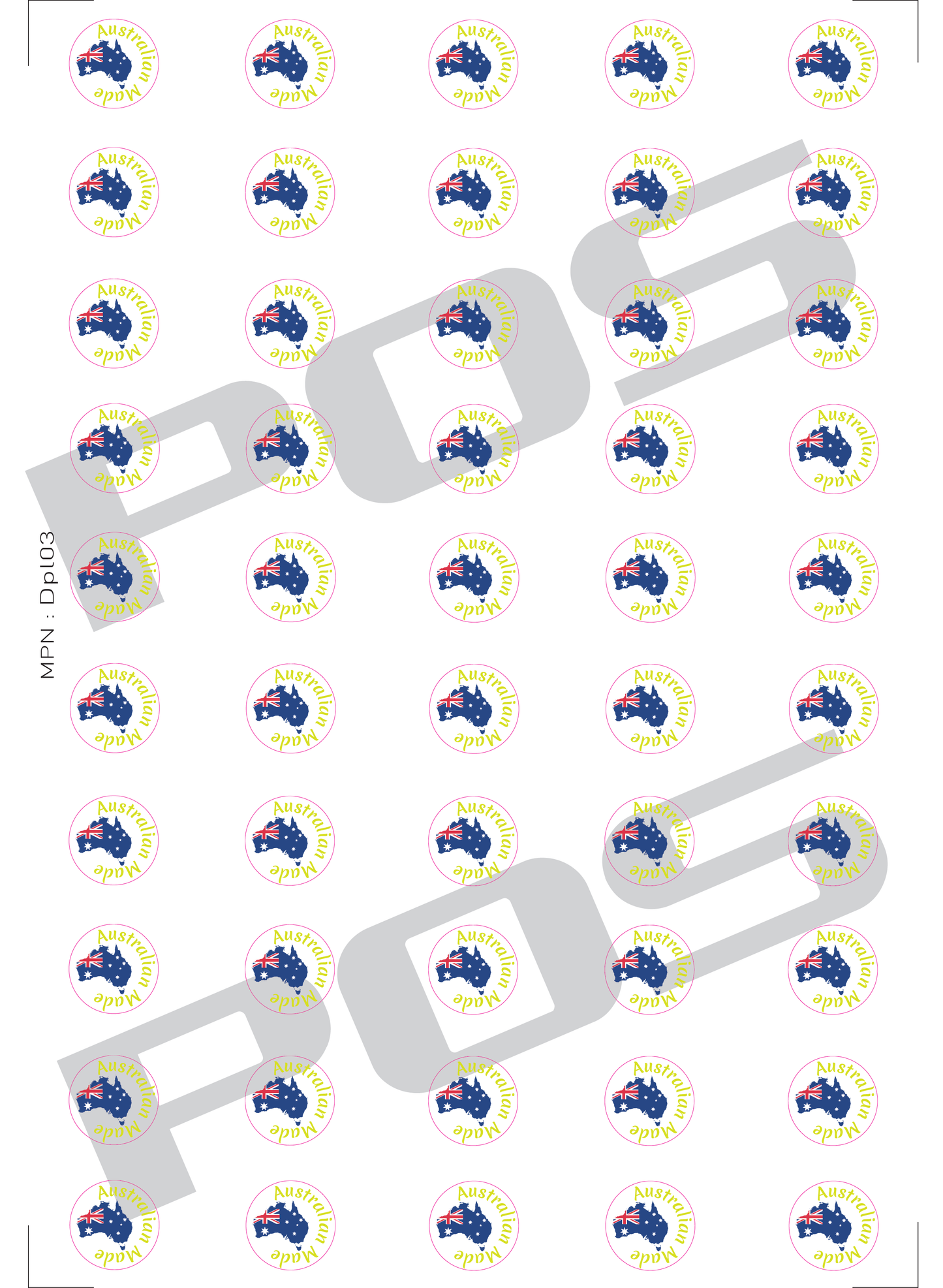 AUSTRALIAN MADE - LABELS